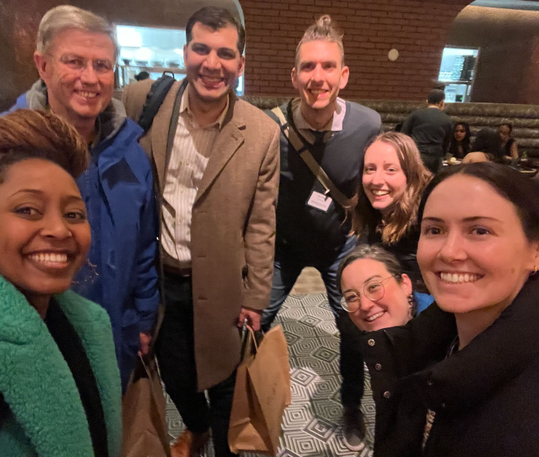 Amy Nelms and food systems leaders at the Future of Federal Food Purchasing summit